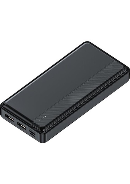 YB134 20.000 Mah LED Işıklı Powerbank Siyah - DCA0048