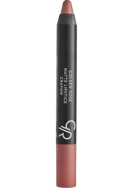 Golden Rose Matte Lipstick Crayon No: 26 Milky Coffee - Mat Kalem Ruj - 8691190903268