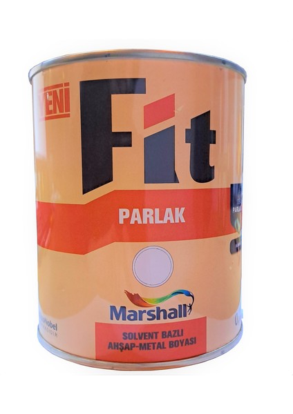 Fit Sentetik Yağlıboya 0,75 Lt Parlak Beyaz