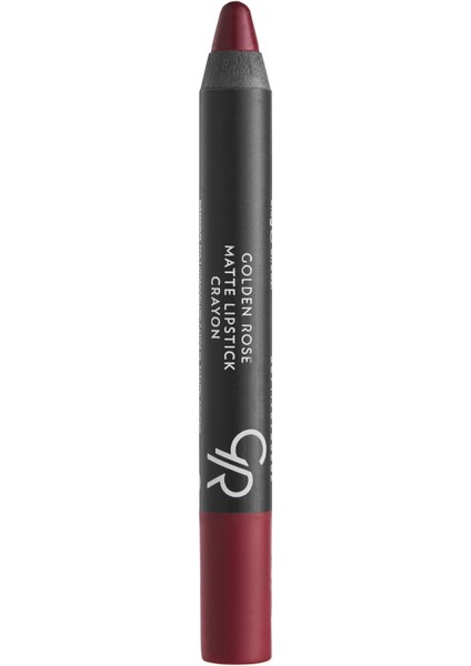 Matte Lipstick Crayon No: 04 Red Rose - Mat Kalem Ruj - 8691190903046