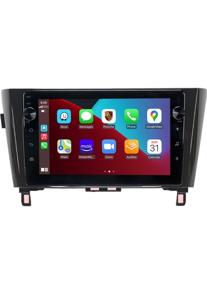Nissan Qashqai-X-Trail Android 10 Carplay Navigasyon Tuşlu Multimedya Ekran Oem 4gb RAM+64GB HDD modelleri