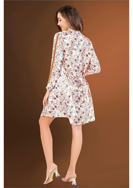 2540 Kadın Saten Sabahlıklı Gecelik Takım-Kiremit modelleri