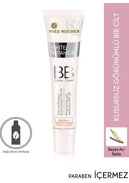 Yves Rocher White Botanical 30 SPF BB Krem - Light-40ml