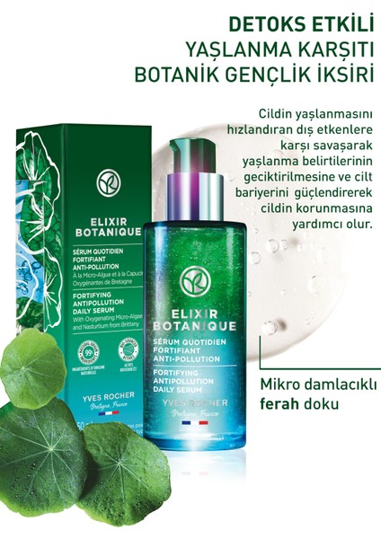 Yves Rocher Detoks Etkili Canlandırıcı Gençlik İksiri-50ml