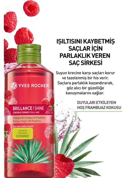 Yves Rocher Parlaklık Veren Saç Sirkesi - 400 ml