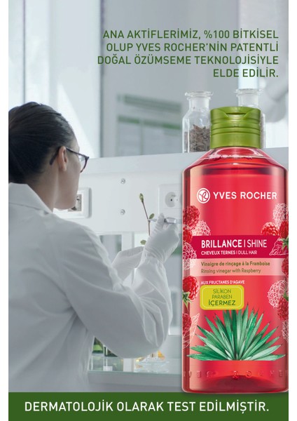 Yves Rocher Parlaklık Veren Saç Sirkesi - 400 ml