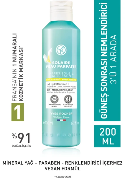 3ü 1 Arada Güneş Sonrası Losyonu/Solaire Peau Parfaite-200 ml