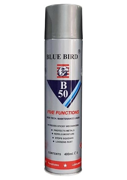 Blue Bird Silikon Yağlayıcı Sprey B-50