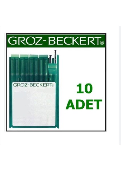 Groz Beckert Gebedur Düz Dikiş Makine Iğnesi Dpx5 21/130