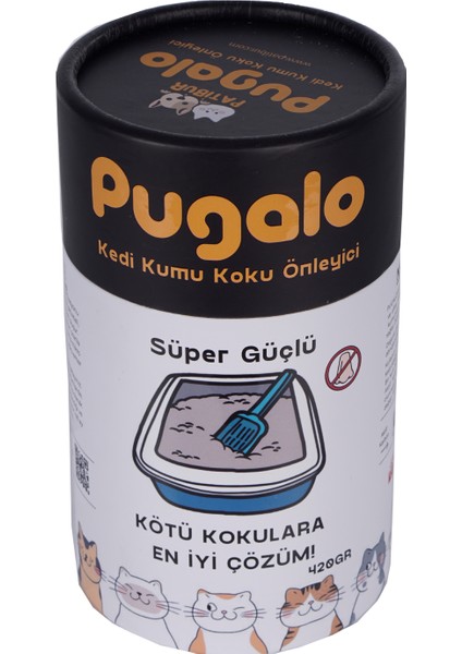 Aktif Karbonlu Kedi Kumu Koku Giderici 420gr