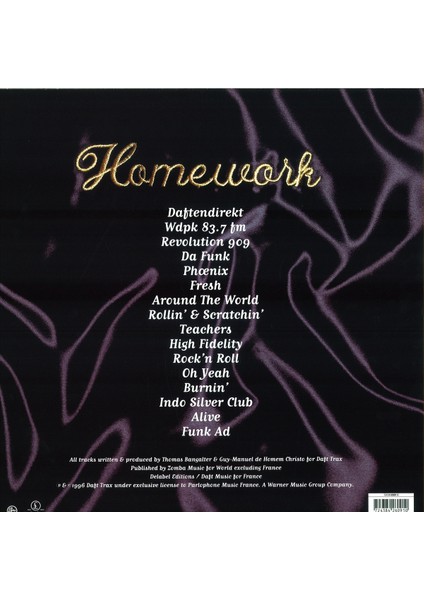 Daft Punk / Homework (2lp) (Plak) fiyatları