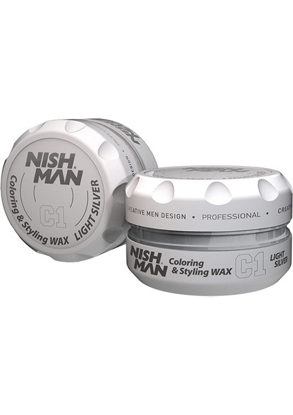 C1 Saç Şekillendirici Beyaz Kapatıcı Wax - % 40 Doğal Beyaz Kapama 100 ml