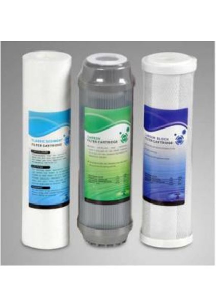 Daire Girişi Su Arıtma Filtresi 3 Aşamalı modelleri