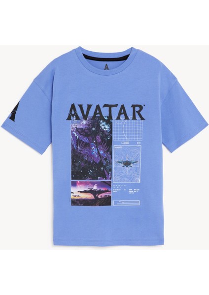 Marks & Spencer Saf Pamuklu Avatar™ T-Shirt