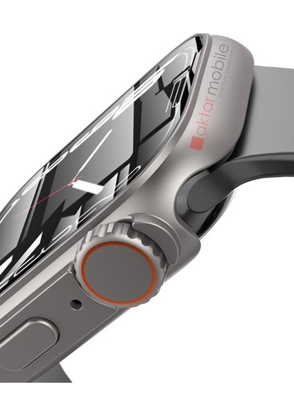 Apple Watch 7 8 41 mm Uyumlu Watch Ultra 49 mm Kasa Dönüştürücü & Ekran Koruyucu Tam Koruma indirimleri