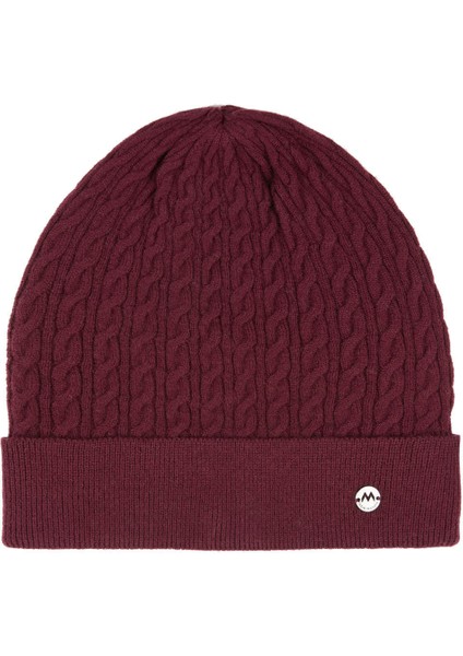 Lambswool Yün Bordo Bere