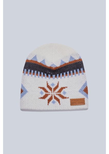 Kaşmir Yün Karışımlı Ekru Çocuk Bere fırsatları