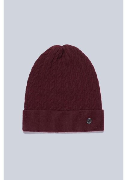 Lambswool Yün Bordo Çocuk Bere fırsatları