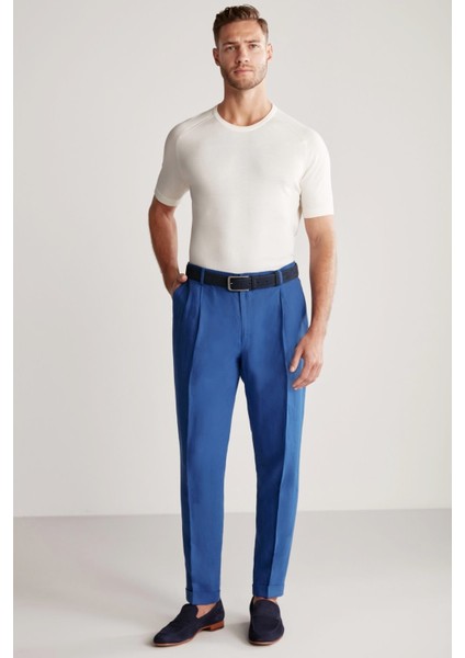 Saf Keten Indigo Pantolon fiyatları