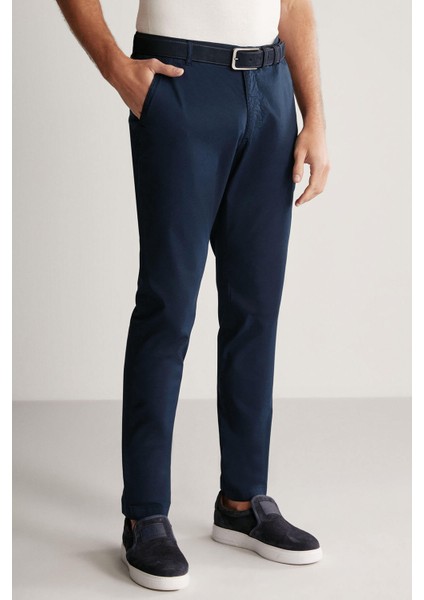 Lacivert Yazlık Chino Pantolon modelleri