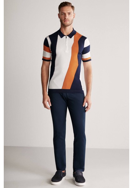 Lacivert Yazlık Chino Pantolon fırsatları