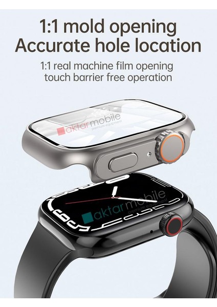 Apple Watch 6 Se 5 4 40 mm Uyumlu Watch Ultra 49 mm Kasa Dönüştürücü & Ekran Koruyucu Tam Koruma fırsatları