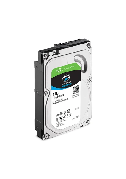 Skyhawk, ST4000VX007, 3.5", 4tb, 64MB, 5900RPM, Güvenlik, HDD