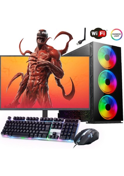I7 12700F 16GB 480SSD 4gb GTX1650 24" Mon. Oyun Bilgisayarı