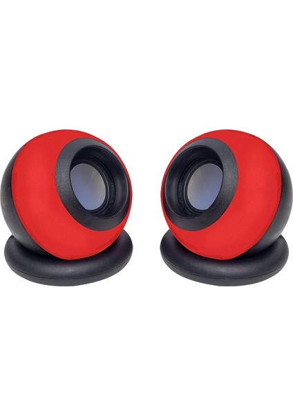 D-08L 1 + 1 USB Mini Oval Hoparlor ( 3W+3W*4 Ohm) Magıcvoıce