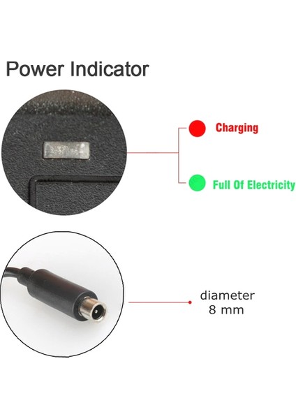 42V 2A Xıaomı Scooter Şarj Adaptörü M365/M365PRO/PRO2 Nınebot Tek Pim Uç-Laptop Tip