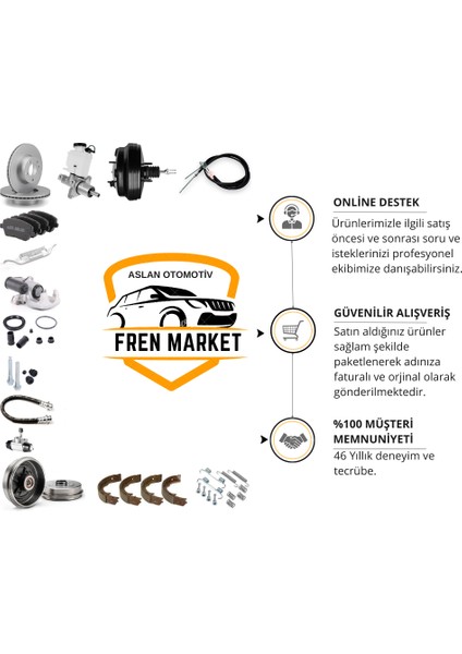 Ford Focus Fren Ana Merkezi 2006-2011 fiyatları