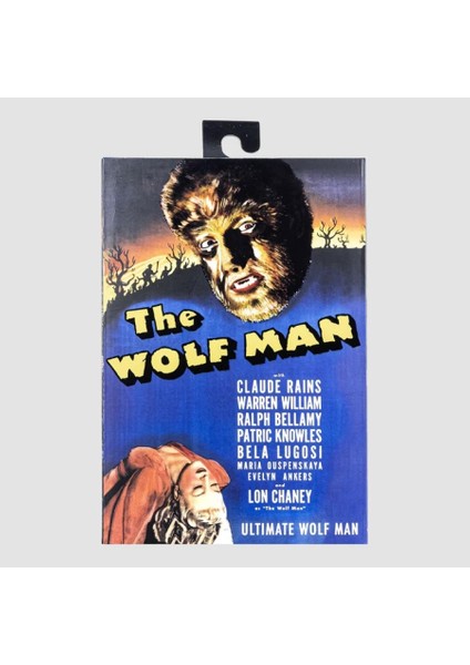 Universal Monsters - Ultimate Wolf Man (Color) Koleksiyon Figürü