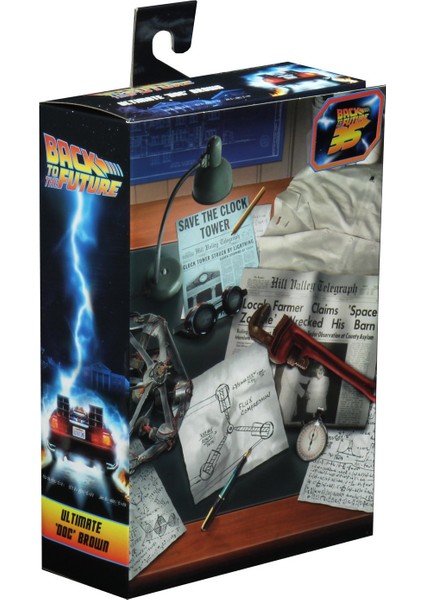 Back To The Future - Ultimate Doc Brown Koleksiyon Figürü