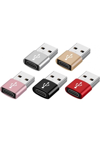USB 3.0 Erkek To Type C 3.1 Dişi Çevirici Şarj ve Data Aparatı