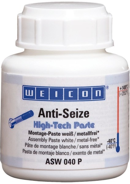 Anti-Seize Asw 040 P - 120 gr Metalsiz Yükek Performanslı Montaj Macunu