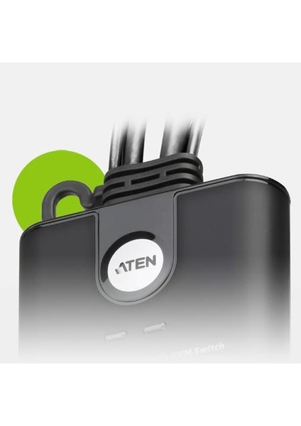 ATEN-CS22HF 2-Port USB Fhd HDMI Cable Kvm Switch