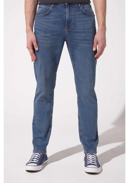 L733007XT Orta Mavi Erkek Austın Denim Jean Pantolon