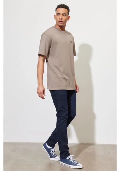 Luke Erkek Lacivert Jean