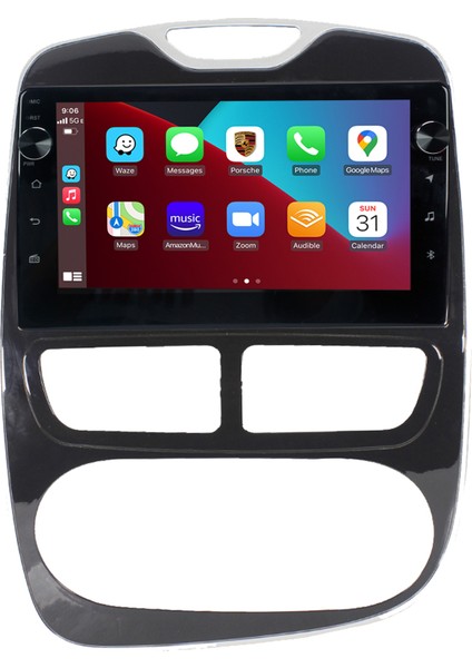 Renault Clio 4 Android 10 Carplay Navigasyon Tuşlu Multimedya Ekran Oem 4gb RAM+64GB HDD