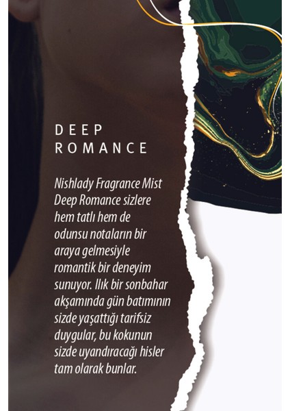 Deep Romance Body Mist L Vücut Spreyi Vegan 260 ml fiyatları