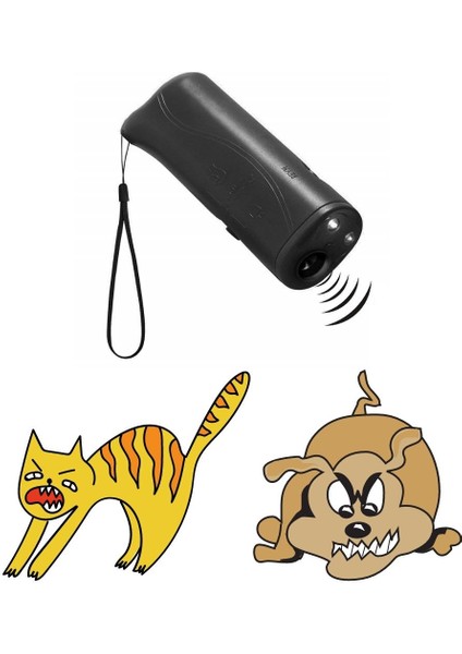 Ultrasonik Kedi Köpek Eğitici Kovucu
