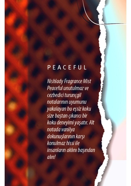 Peaceful Body Mist - Vücut Spreyi Vegan 260 ml