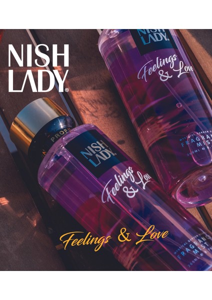 Feelıngs & Love Body Mist - Vücut Spreyi Vegan 260 ml