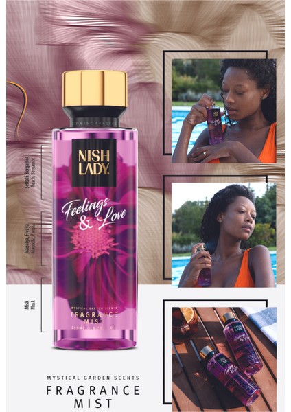 Feelıngs & Love Body Mist - Vücut Spreyi Vegan 260 ml