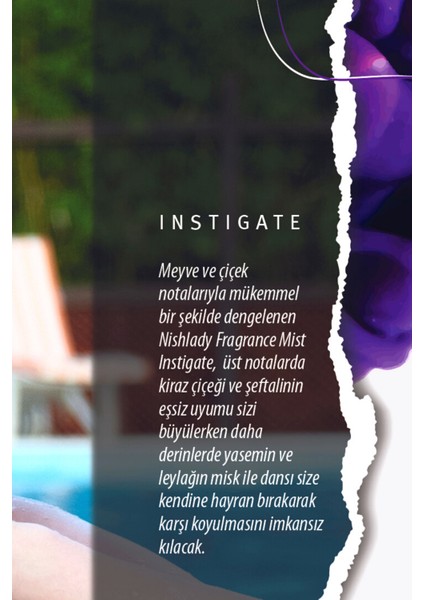 Instıgate Body Mist L Vücut Spreyi Vegan 260 ml