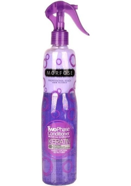 Keratin Içerikli Fön Suyu Mor 400 ml