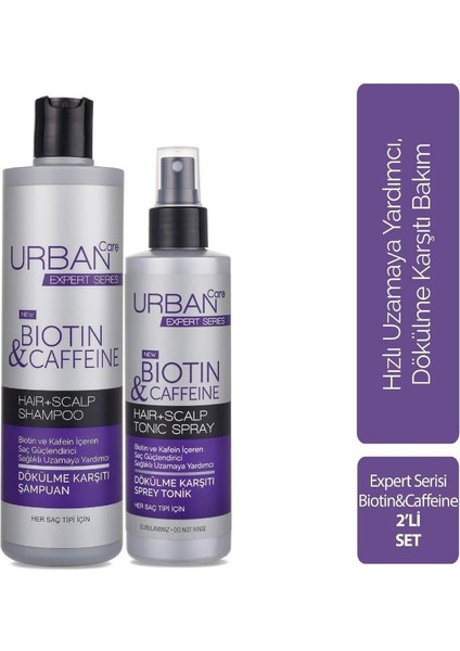 Biotin & Caffeine ŞampuanTonik Set