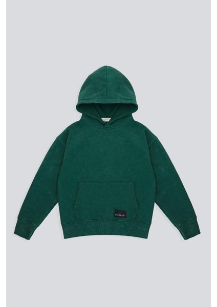 (Kids Boy) Strıke Wash Kapüşonlu Sweatshirt