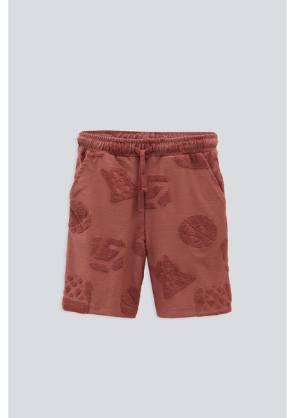 (Kids Boy) Cepli Havlu Şort