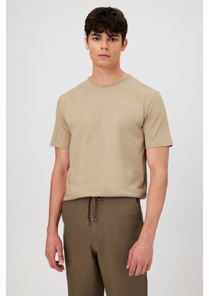 Baskılı Basıc Kısa Kol T-Shırt